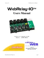 Xytronix Research & Design ControlByWeb WebRelay-10 User Manual предпросмотр