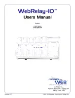 Xytronix Research & Design WebRelay-10 Plus X-WR-10R12-IP User Manual preview