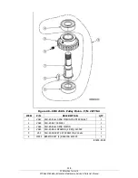 Предварительный просмотр 132 страницы XYZ Machine Tools SMX 2500 Safety, Installation, Maintenance, Service & Parts List Manual