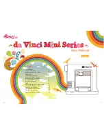 Preview for 1 page of XYZ Printing da Vinci Mini Series User Manual