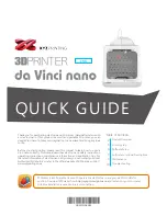 XYZ Printing da Vinci nano Quick Manual preview