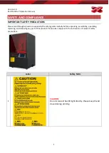 Preview for 8 page of XYZ Printing PartPro120 xP Operation Manual