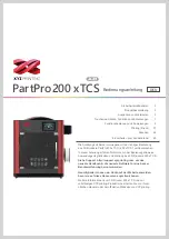 Preview for 26 page of XYZ Printing PartPro200 xTCS User Manual