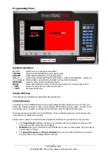 Preview for 5 page of XYZ ProtoTRAK TMC Series Safety And Quick Start Manual