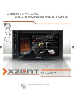 XZENT X-402 User Manual preview