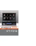 Preview for 1 page of XZENT xt7016 User Manual