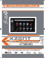 XZENT XT8020 Instruction Manual preview