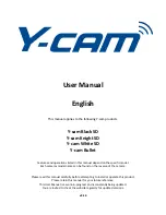 Y-cam Black SD User Manual preview