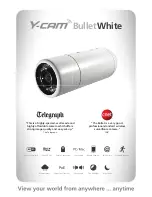 Предварительный просмотр 1 страницы Y-cam Bullet White Specifications