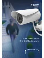 Y-cam Outdoor HD Pro Quick Start Manual предпросмотр