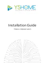 Y5Home 4 Module Switch Installation Manual preview