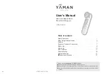 Preview for 1 page of Ya-man Photo PLUS EX eye pro User Manual