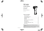 Ya-man STA-170 Instruction Manual предпросмотр