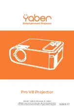 Предварительный просмотр 1 страницы Yaber Pro V8 Manual