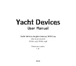 Предварительный просмотр 1 страницы Yacht Devices YDEG-04 User Manual