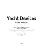 Preview for 1 page of Yacht Devices YDNU-02NF User Manual