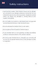 Preview for 13 page of Yacht Sentinel Sentinel Cam 2 User Manual