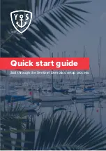 Preview for 1 page of Yacht Sentinel Sentinel Domotics Quick Start Manual