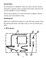 Preview for 6 page of Yachting FC500 Operation Manual