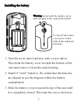 Preview for 8 page of Yachting FC60X User Manual