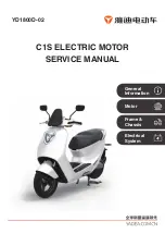 Yadea C1S Service Manual preview