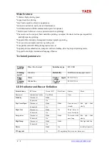 Preview for 4 page of YAEN POS58C User Manual