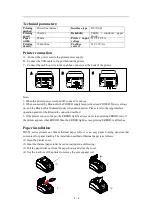 Preview for 3 page of YAEN POS58C1 User Manual