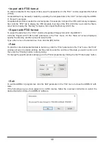 Предварительный просмотр 14 страницы Yaesu ADMS-12 Instruction Manual