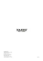 Preview for 36 page of Yaesu ADMS-8 Operation Manual