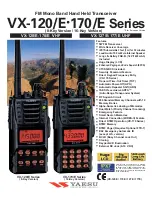 Yaesu E-170E Brochure предпросмотр