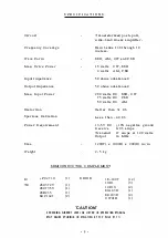 Preview for 4 page of Yaesu FL-110 Instruction Manual