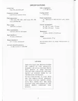 Предварительный просмотр 3 страницы Yaesu FL-2100Z Instruction Manual