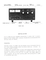 Preview for 5 page of Yaesu FL2100 Instruction Manual