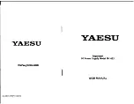 Preview for 1 page of Yaesu FP 1023 User Manual