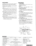 Предварительный просмотр 2 страницы Yaesu FP-1030A Operating Instructions