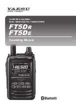 Предварительный просмотр 1 страницы Yaesu FR5DR Operating Manual