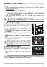 Предварительный просмотр 23 страницы Yaesu FR5DR Operating Manual