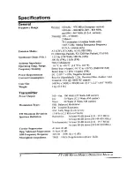 Preview for 4 page of Yaesu FT-100 Micro Mobile Operating Manual