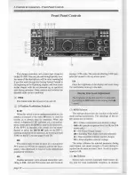 Предварительный просмотр 12 страницы Yaesu FT-1000 Operating Manual