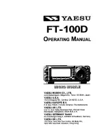 Yaesu FT-100D Operating Manual предпросмотр