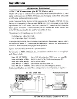 Preview for 22 page of Yaesu FT-100D Operating Manual