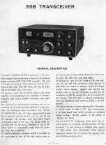 Предварительный просмотр 3 страницы Yaesu FT-101B Instruction Manual