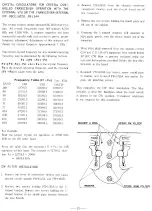 Предварительный просмотр 22 страницы Yaesu FT-101B Instruction Manual