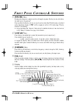 Preview for 13 page of Yaesu FT-1802M Operating Manual