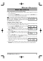 Preview for 41 page of Yaesu FT-1802M Operating Manual