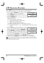 Preview for 60 page of Yaesu FT-1802M Operating Manual