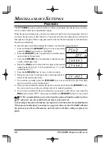 Preview for 62 page of Yaesu FT-1802M Operating Manual