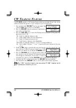 Preview for 64 page of Yaesu FT-1900E Operating Manual