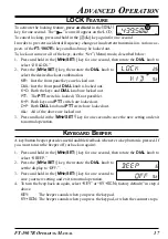 Preview for 21 page of Yaesu FT-1907R Operating Manual