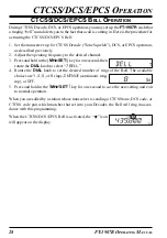 Preview for 32 page of Yaesu FT-1907R Operating Manual